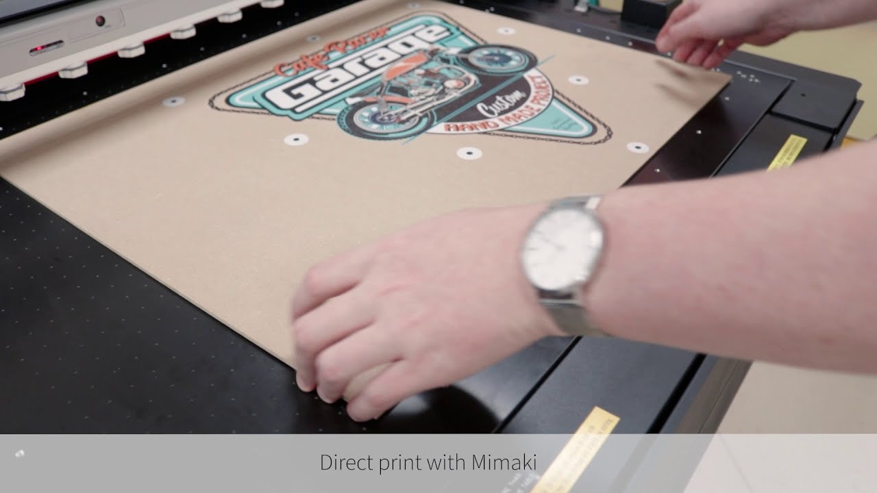 Printing & Laser Cutting Signs with Mimaki and Trotec