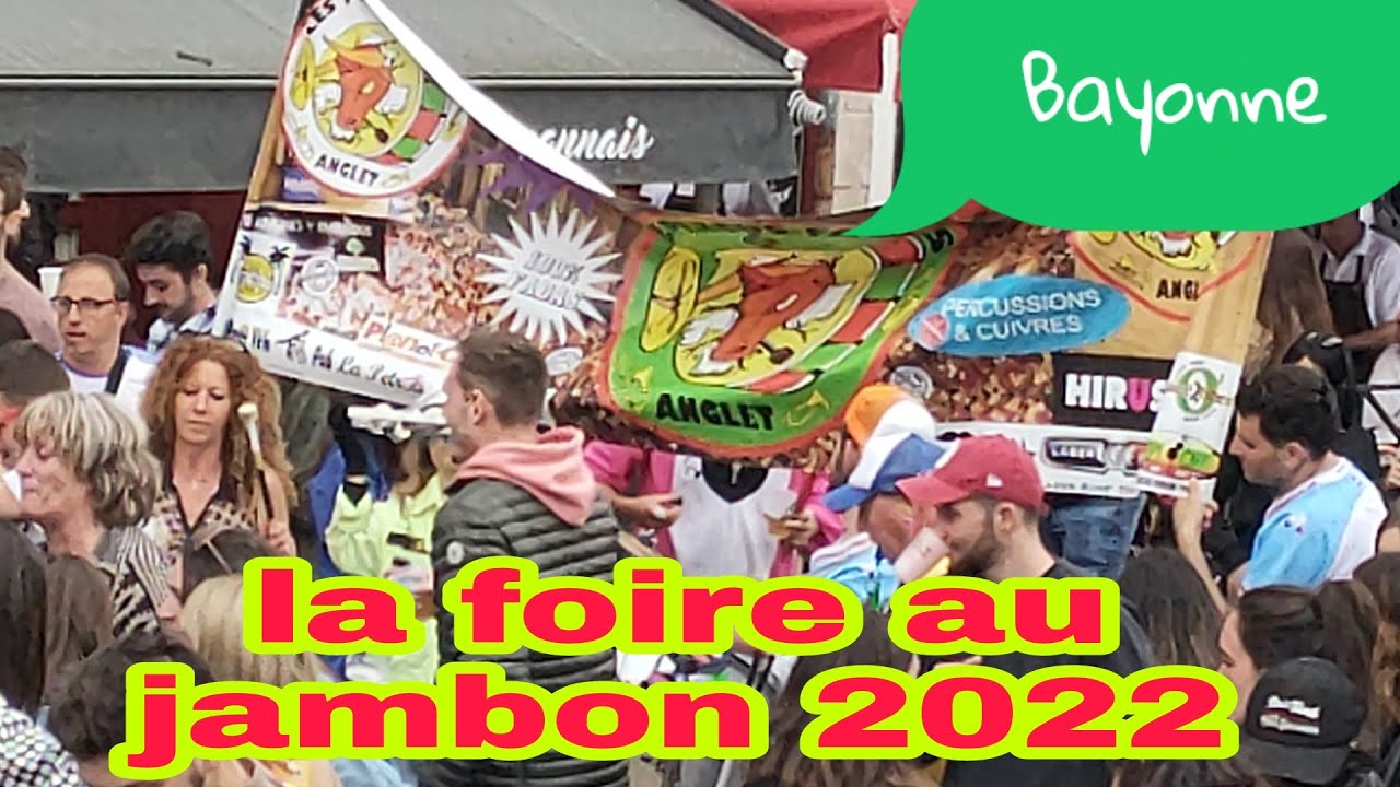 la foire au jambon Bayonne 2022😍😍😍😍😍😍