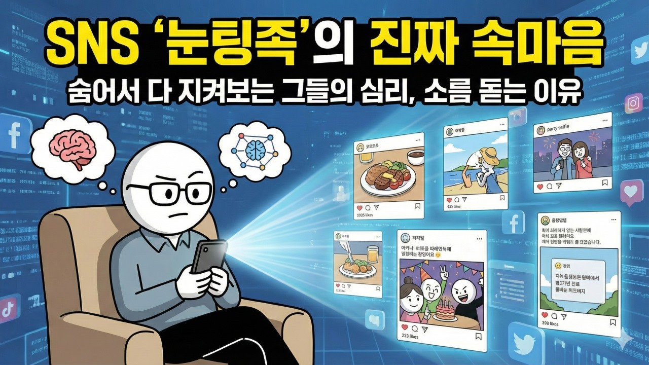SNS에 아무것도 안 올리는 사람들, 사실은 가장 똑똑합니다
