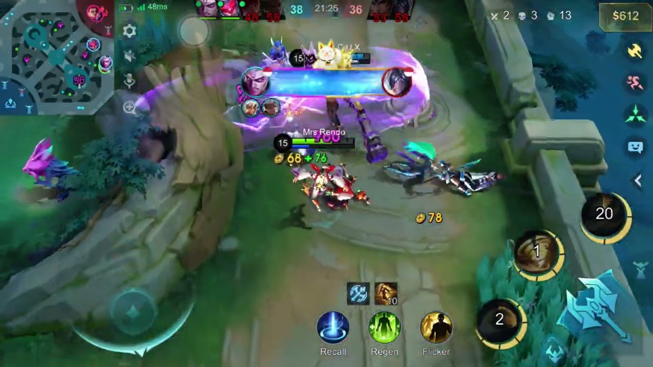 Using Vale for MLBB Rising Open S5 #mobilelegends #Vale ##MLBB