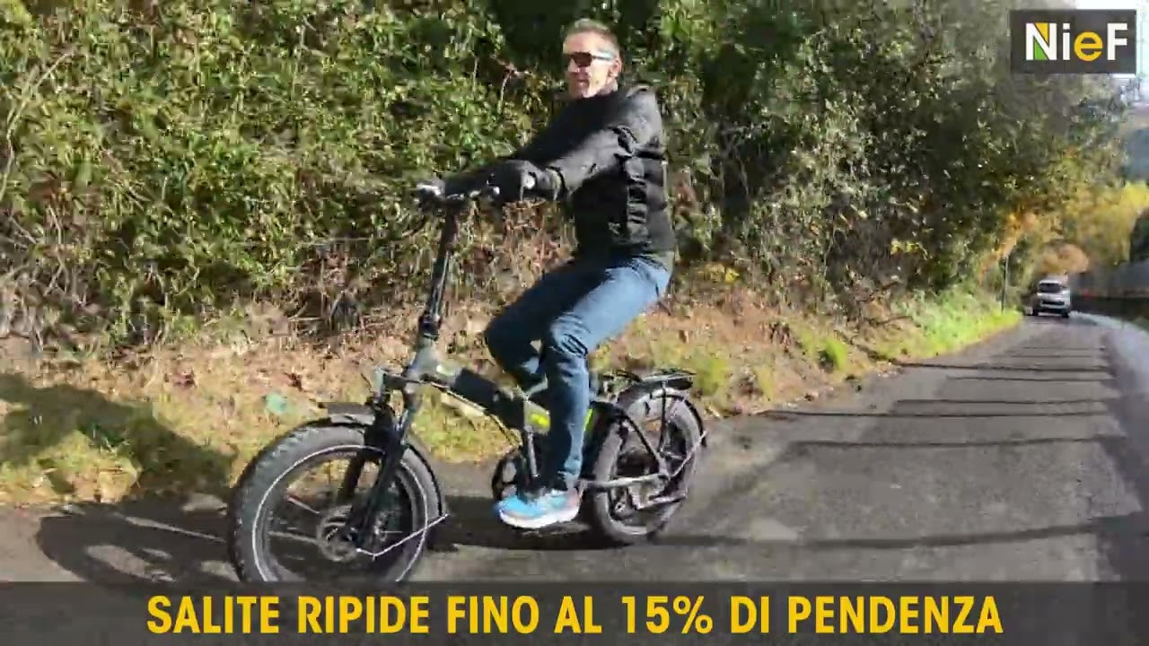 Nief Aprum Magis+ 2024 - Fat ebike pieghevole 20x4