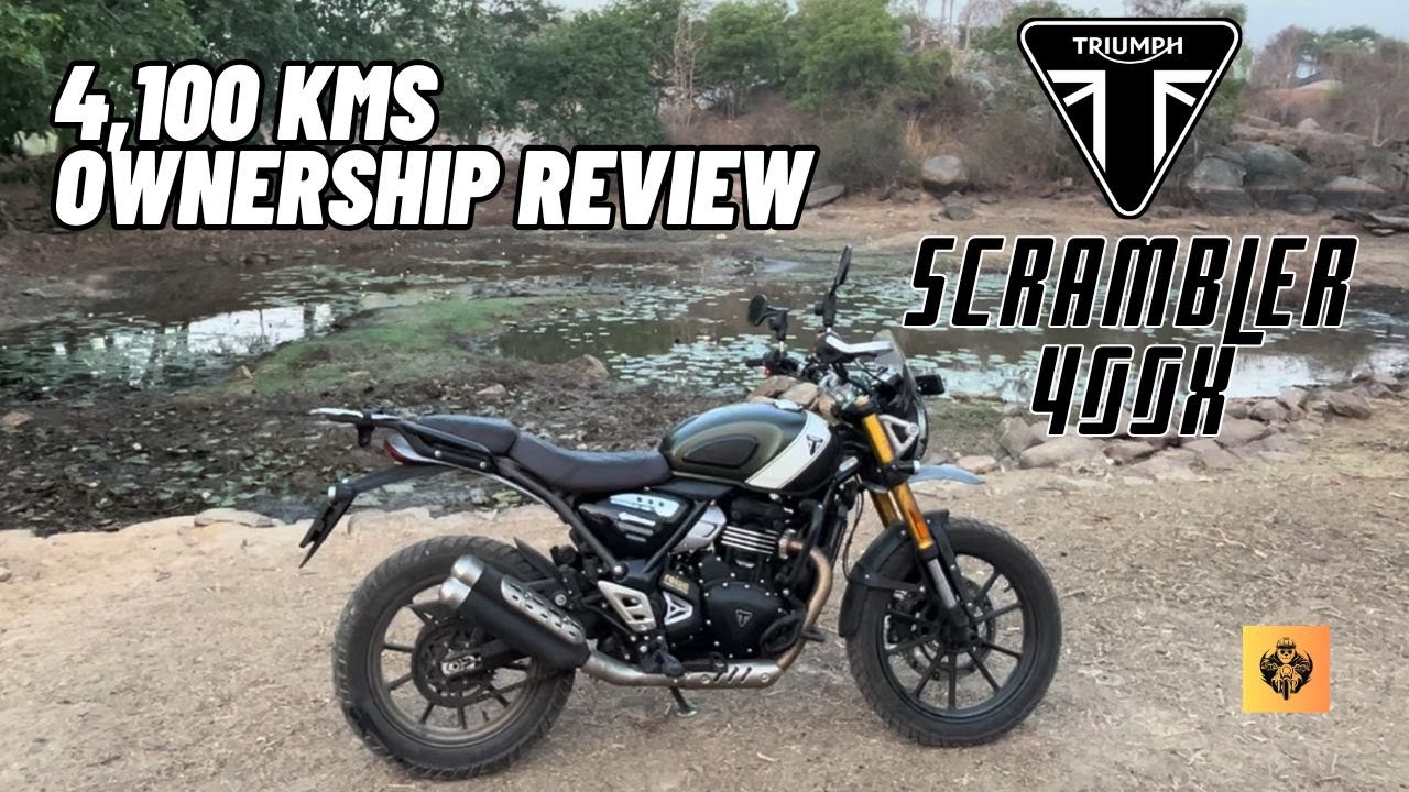 Triumph SCRAMBLER 400X | Отзыв владельца | 4100 км