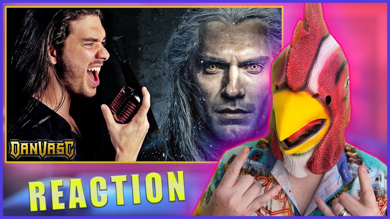 Dan Vasc - Toss A Coin To Your Witcher | METAL COVER | ROOSTER REACTS