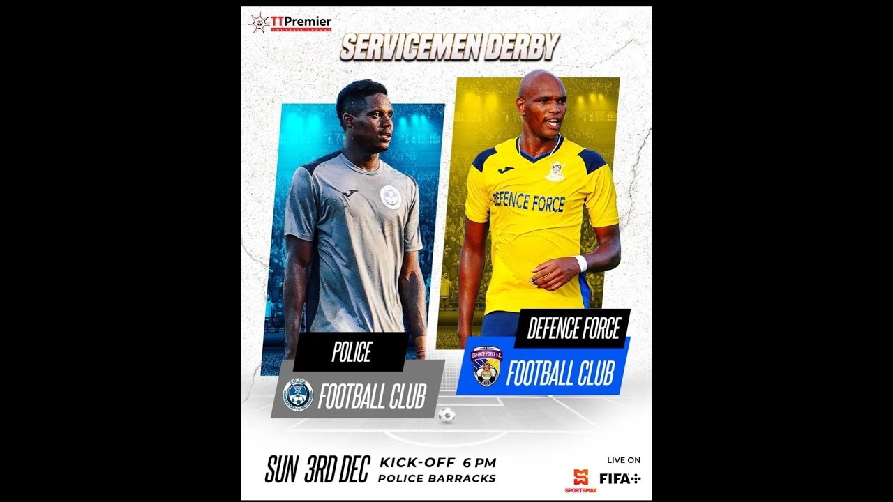 TTPFL LIVE: Police FC vs Defence Force Elite | SportsMax TV