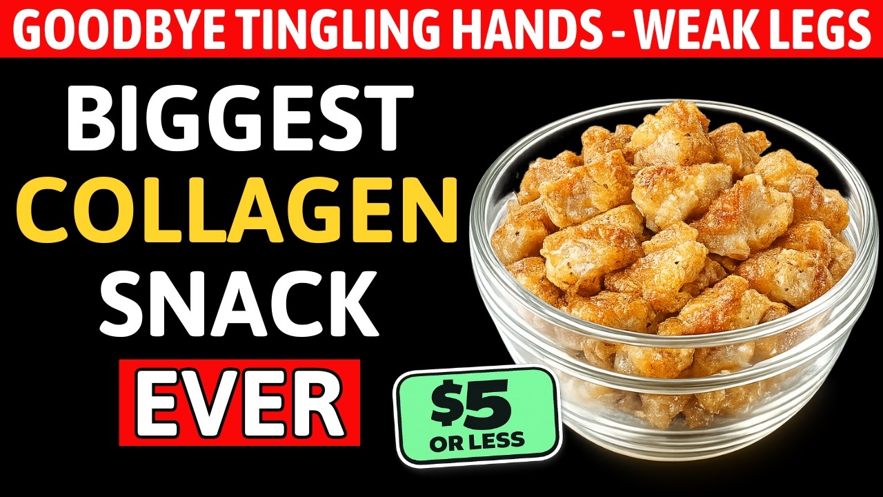 Прощайте, онемение в руках и слабость в ногах! 8 самых дешевых коллагеновых закусок из продуктовы...