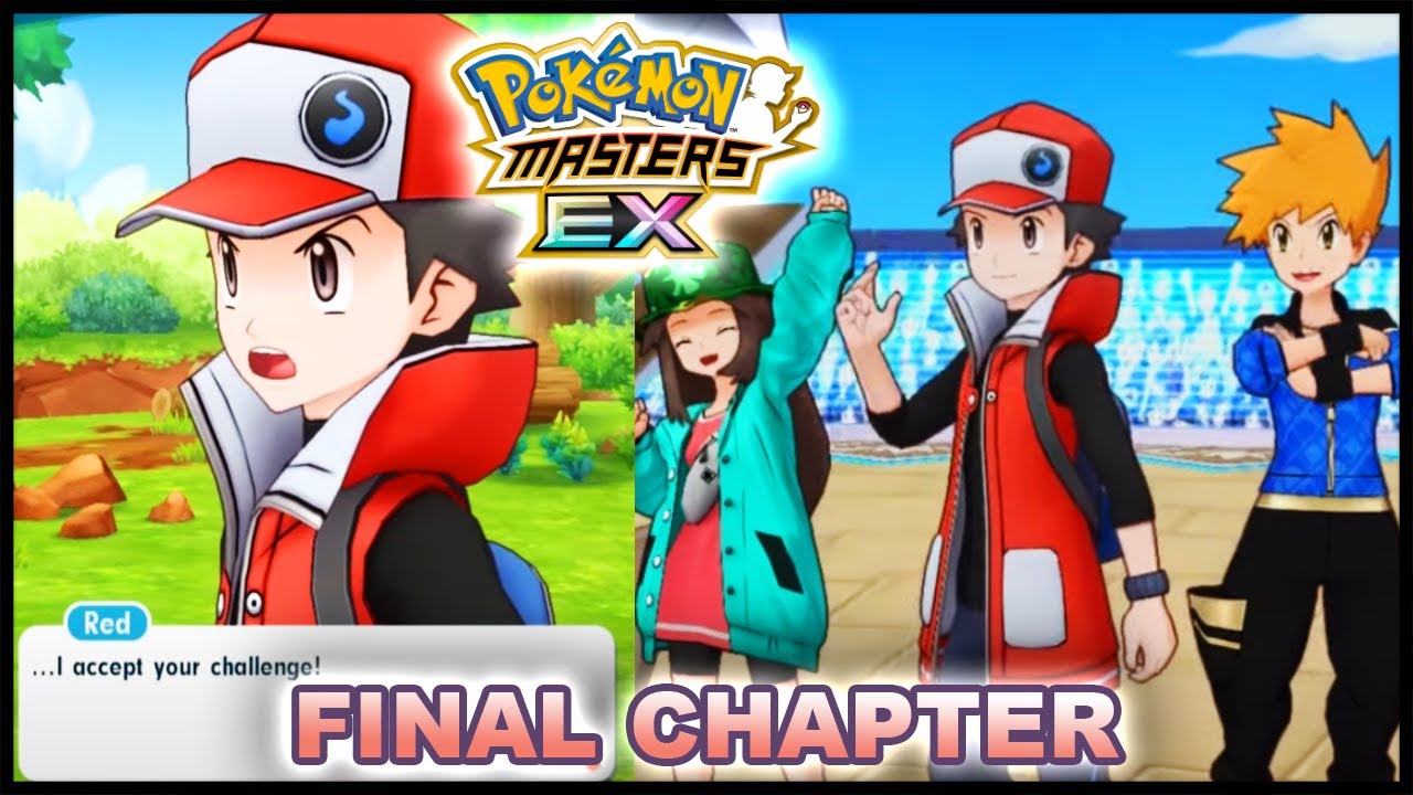 The Final Chapter! Red Speaks Again? End Of The PML! Chapter 30 Playthrough! | Pokemon Masters EX