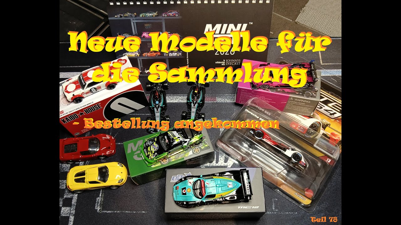 Neue Modelle für die Sammlung - Bestellung angekommen #minigtdiecast  #hotwheelscollector