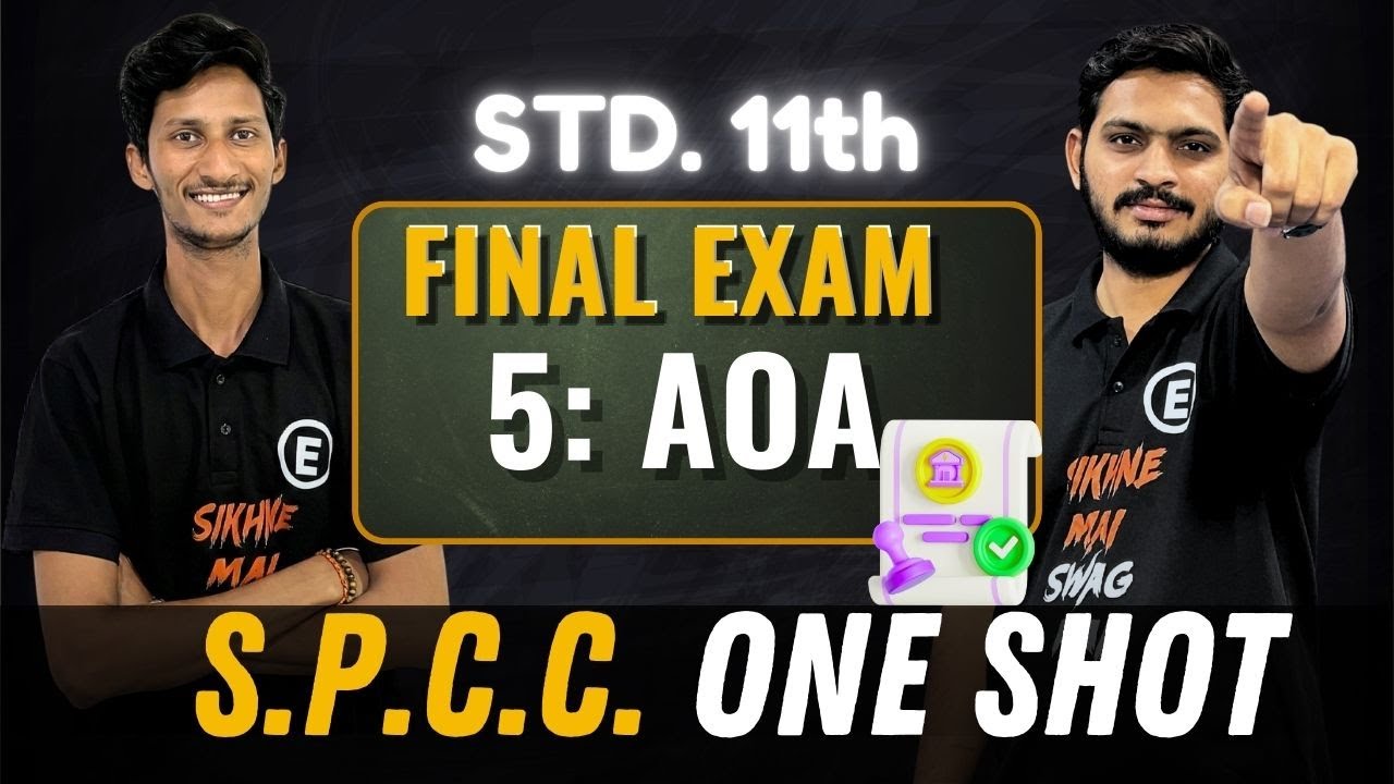 Article of Association Explained in English | SPCC Chapter 5 Class 11 Gujarat Board