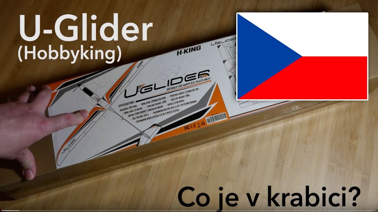 U-Glider - Hobbyking - Co je v krabici?