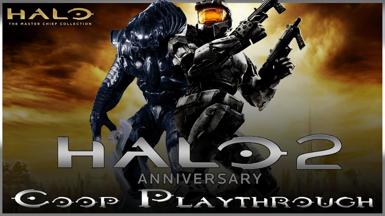 The Master Chief Collection (PC) - Halo 2 Anniversary - Heroic Coop Playthrough - No Commentary
