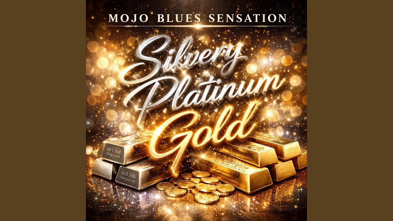 Silvery Platinum Gold