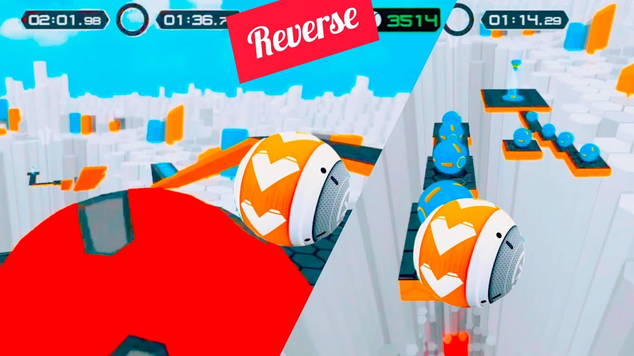 Gyrosphere Trials ⏪ Scene Reverse 🌈 Gyro Balls ❄️ Snow White 💥 Nafxitrix Gaming  #13