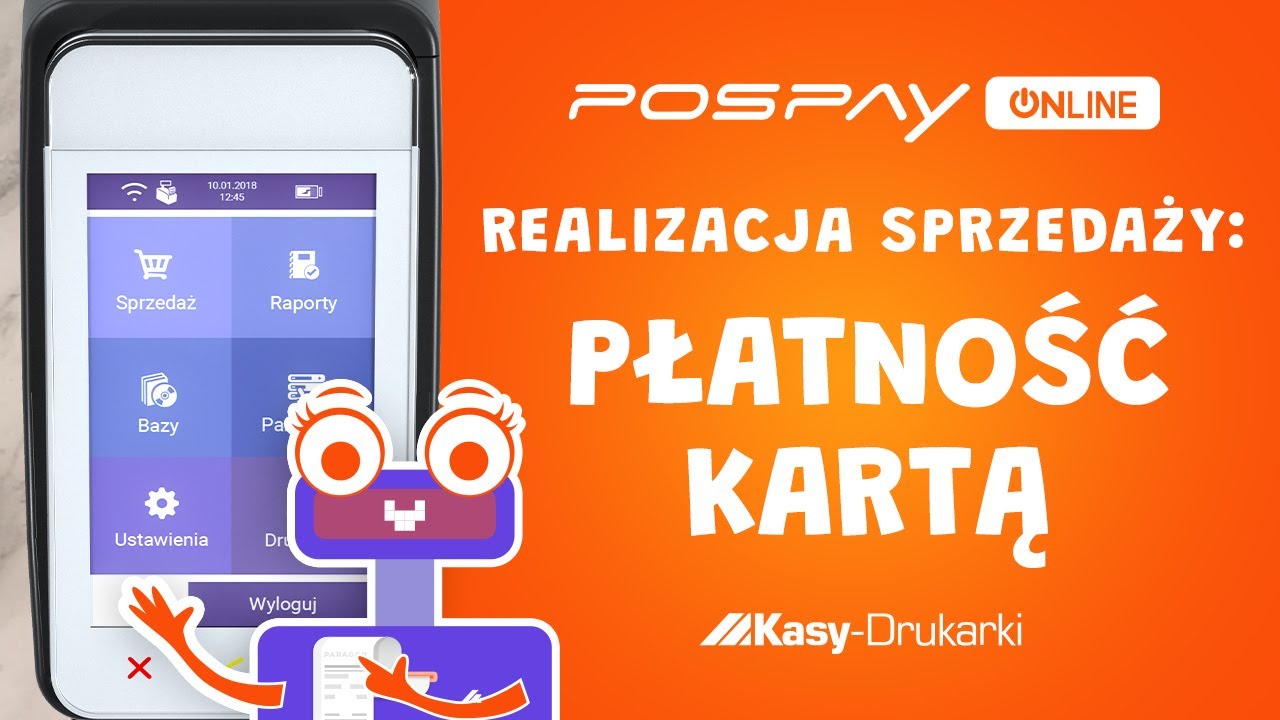 Posnet Pospay Online - Realizacja sprzedaży: płatność kartą