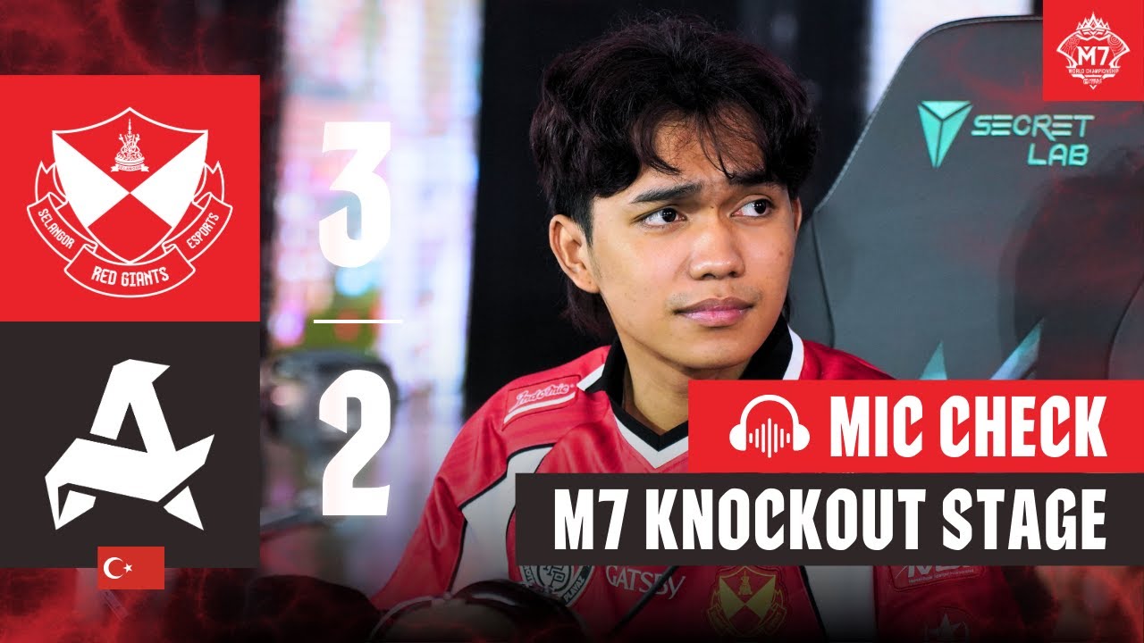 MIC CHECK | SRG VS AURORA TURKIYE | M7 KNOCK OUT STAGE