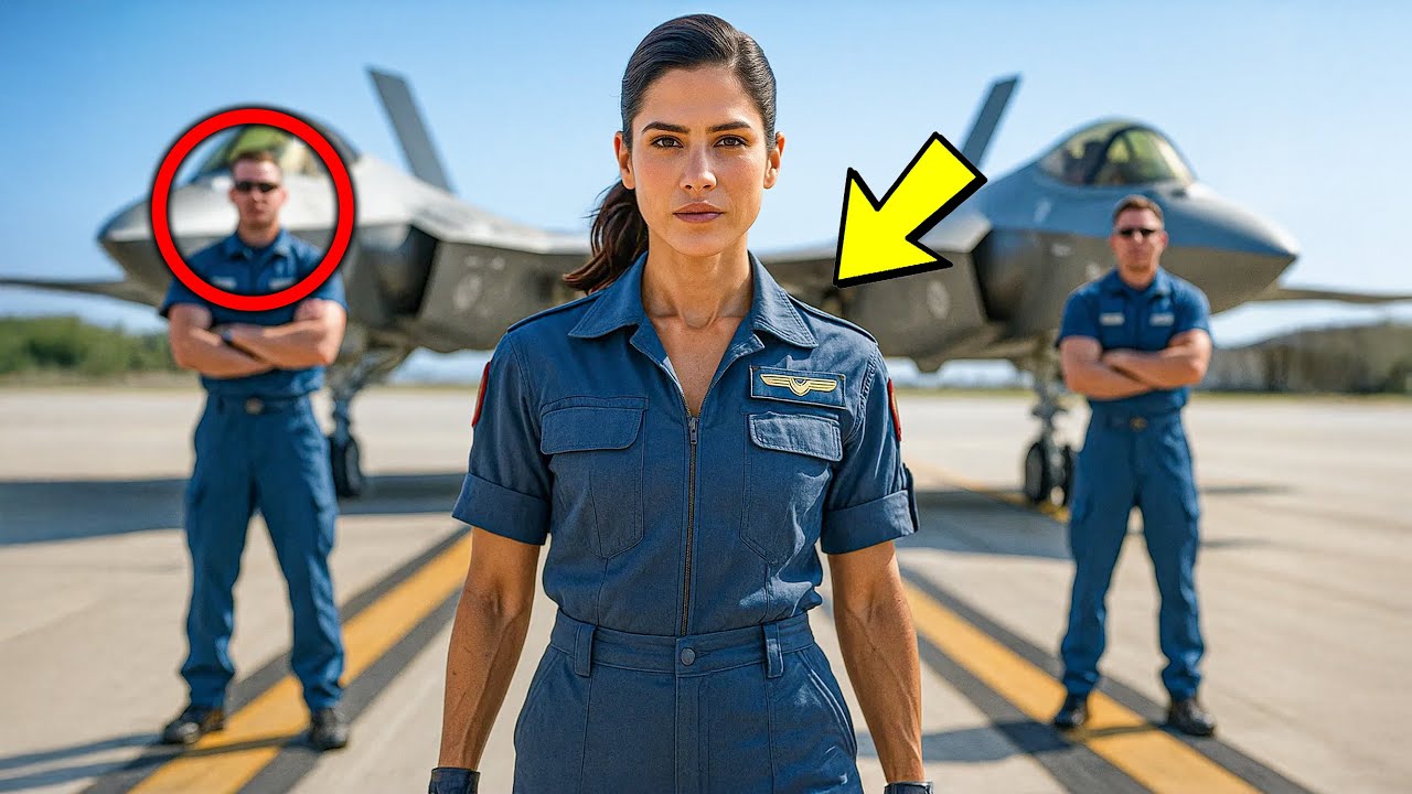 „Sie versteckte ihre Top-Gun-Lizenz – bis beide F-35-Piloten ihr Rufzeichen salutierten“