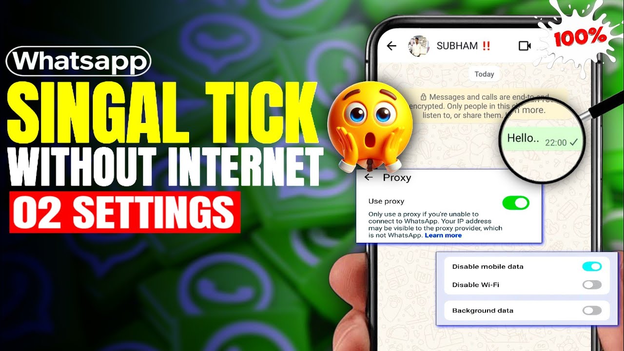 WhatsApp Single Tick Trick 😱 | Message Read Bhi Nahi Hoga! | WhatsApp Hidden Setting 2025