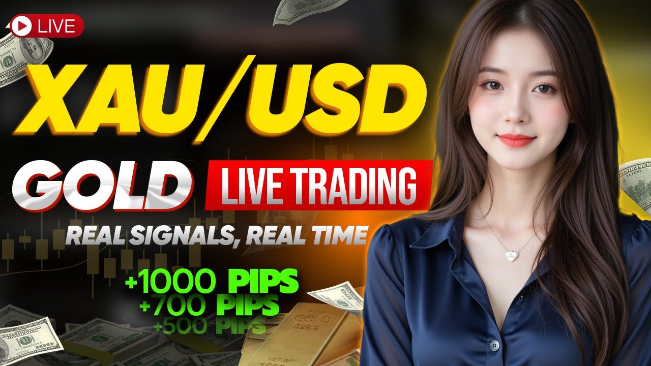 🔴 XAUUSD Live – Gold Live Trading | Gold Price Today & Real-Time Analysis with Lisa
