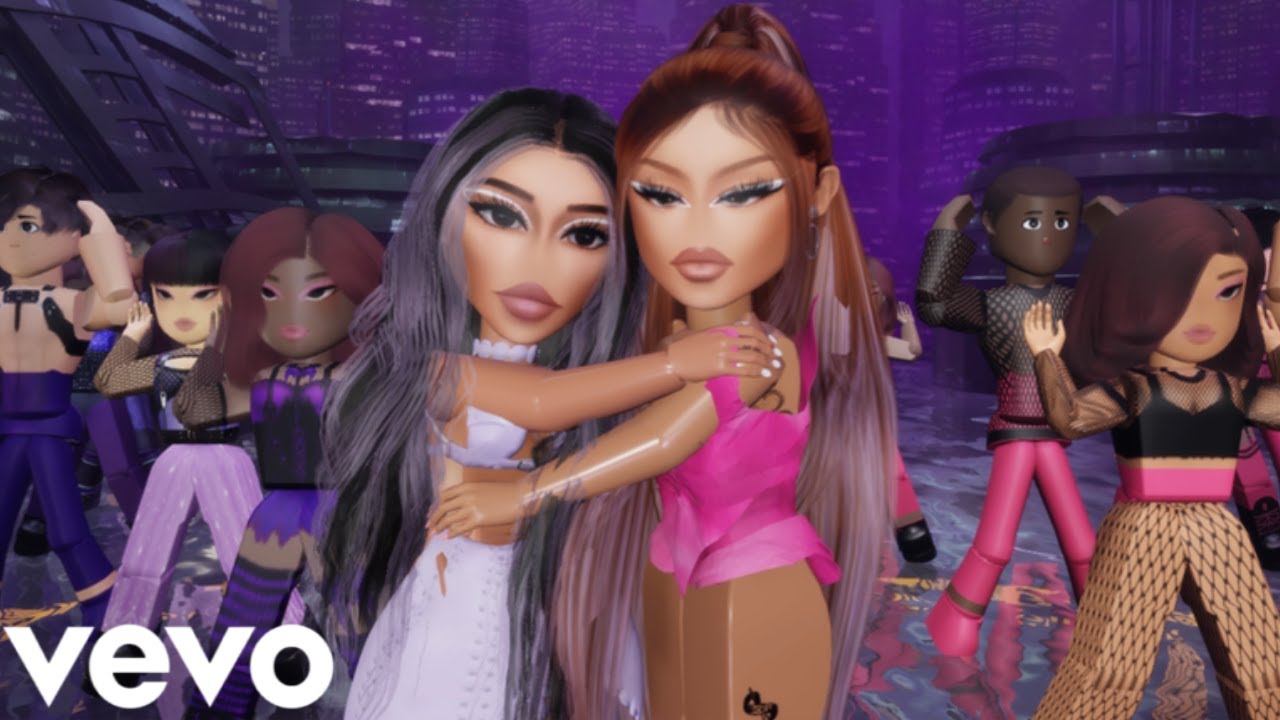 Lady Gaga, Ariana Grande - Rain On Me (Roblox Music Video)