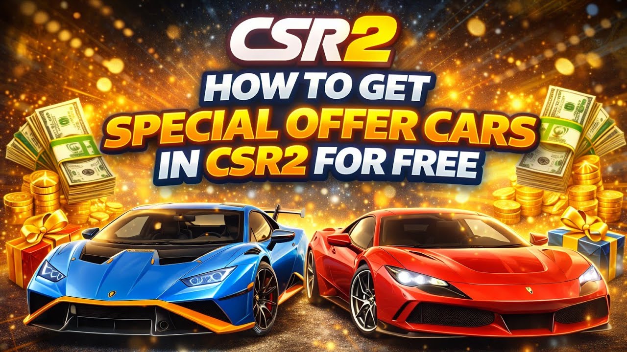 How to get special offer cars in csr2 with game guardian