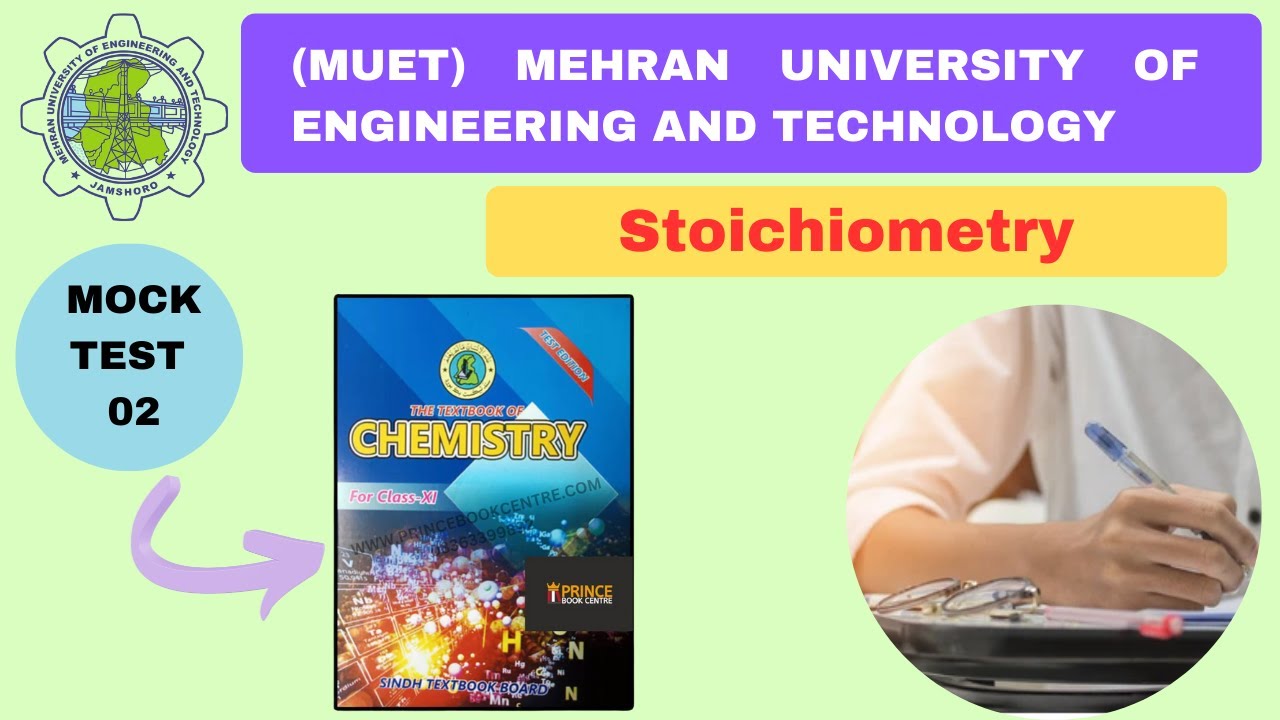 Stoichiometry | Chemistry | No. of atoms, Molecular mass || MUET Preparation 2026 | Mock Test 02