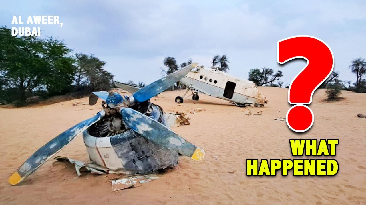 Al Aweer Plane crash | No More Details | Best Area for photography.