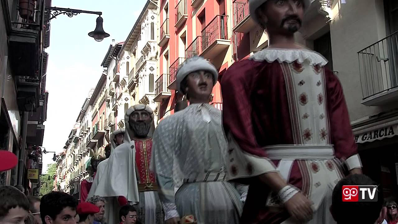 San Fermin 2013 - Gigantes y Cabezudos. Pamplona Navarra