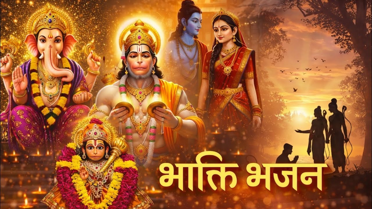 भक्ति भजन | राम सीता हनुमान गणेश जी का दिव्य दर्शन | Powerful Devotional Songs 2026