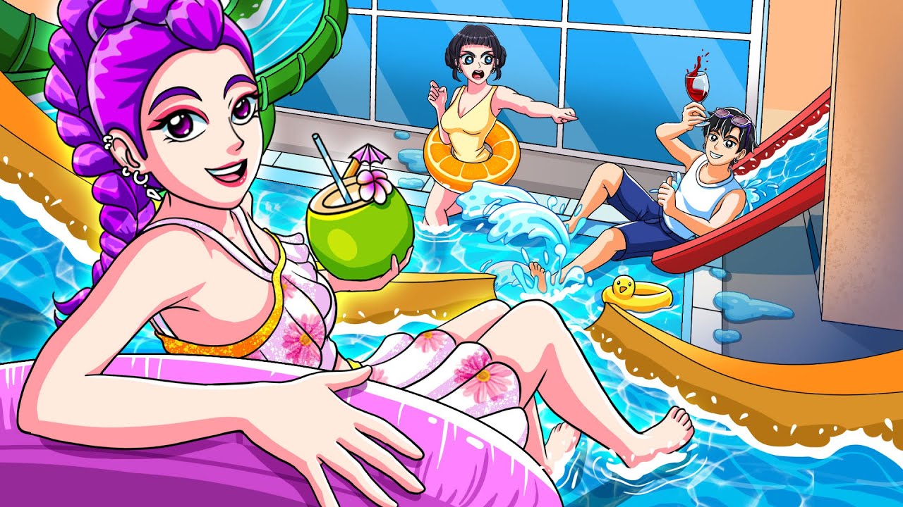 Kpop Demon Hunters: RUMI Built a WATERPARK In My House! | KPop Demon Hunters Animation