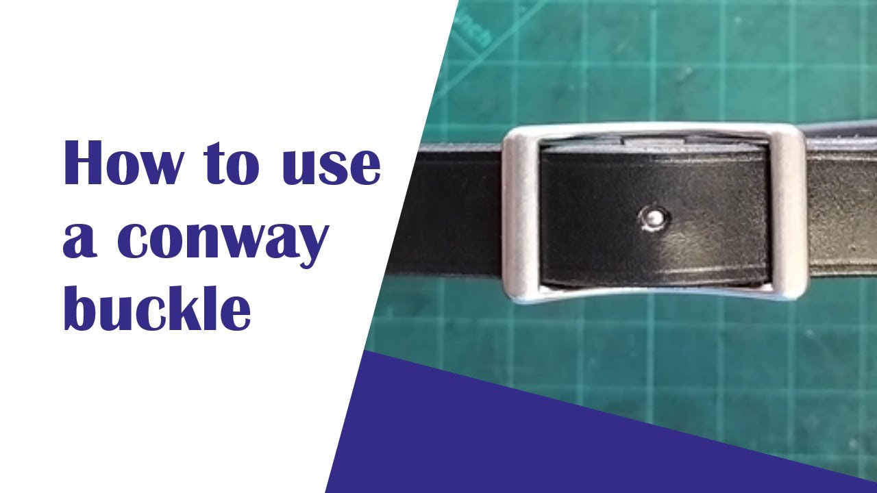 How to set up and use a Conway Buckle