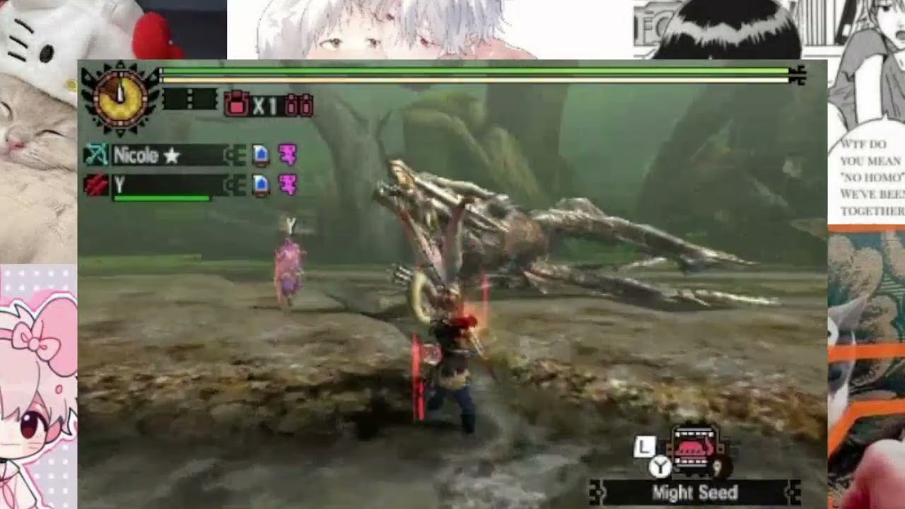 MH4U | Lv140 Kushala Daora | Bow/Dual Blades | 3'20'33