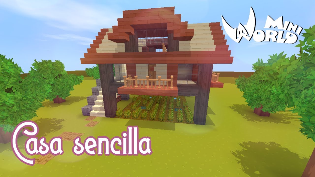 CASA SENCILLA - TUTORIAL DE CONSTRUCCION | MINI WORLD