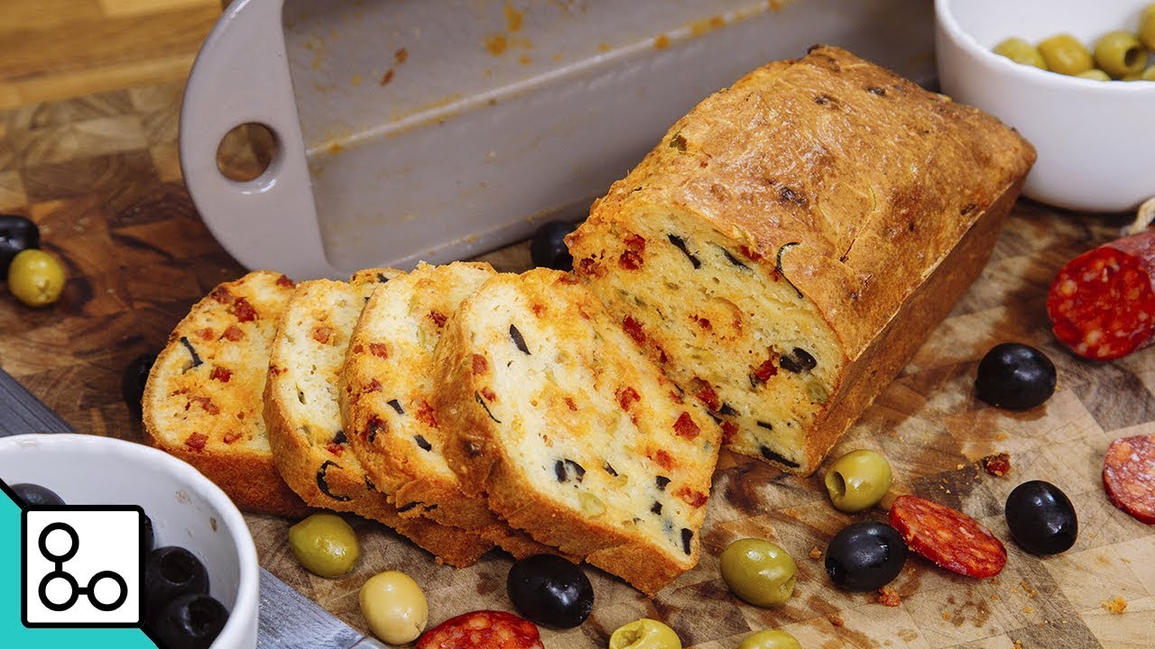 Cake aux olives & chorizo - YouCook