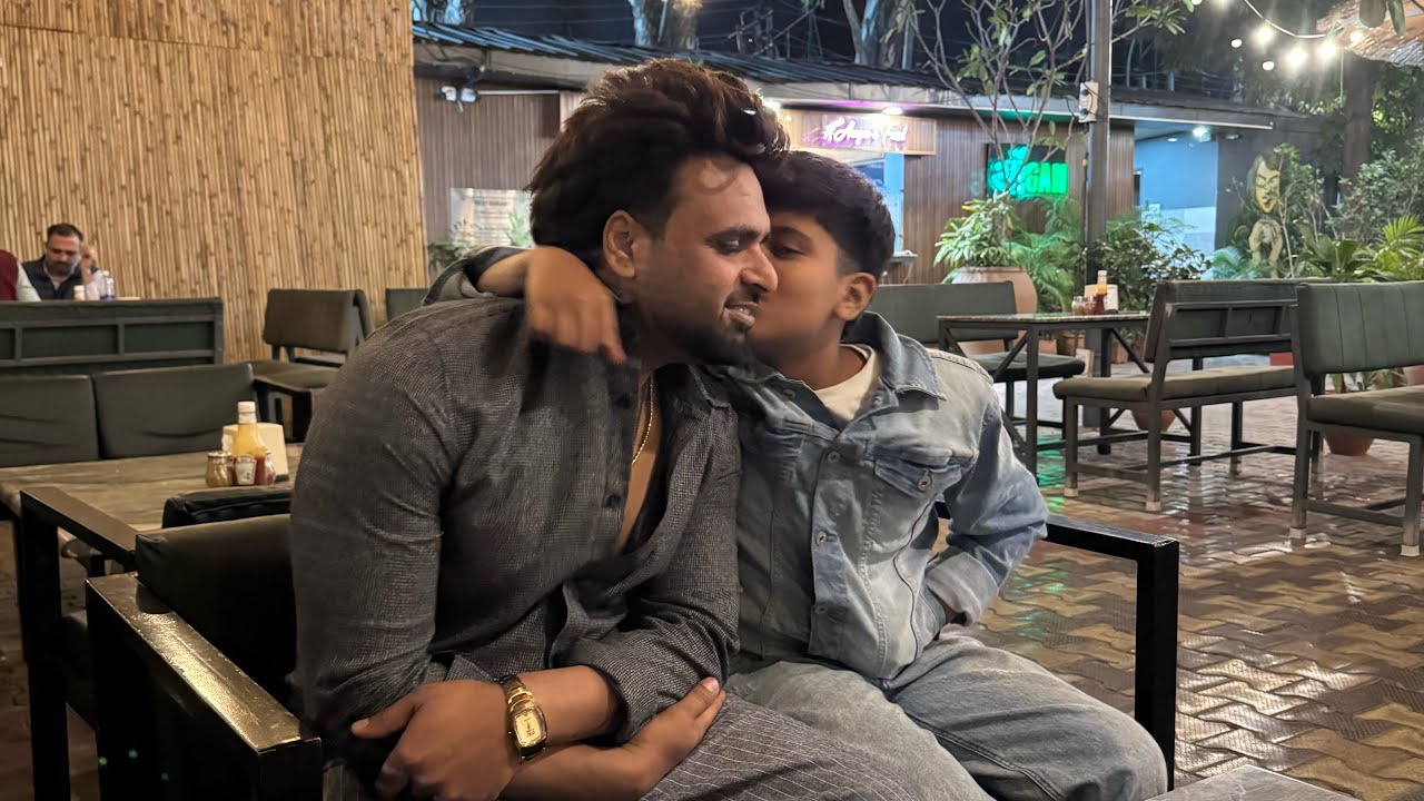 Enjoy with family 💕#Aagan #minivlog 