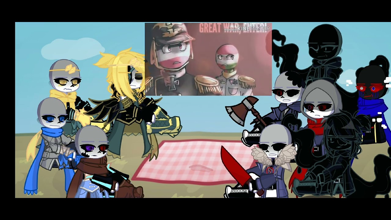 Canon sans AUs reacts countryhumans (+Nightmare y Dream mi AU)|extra parte 1/2?|🇨🇴|