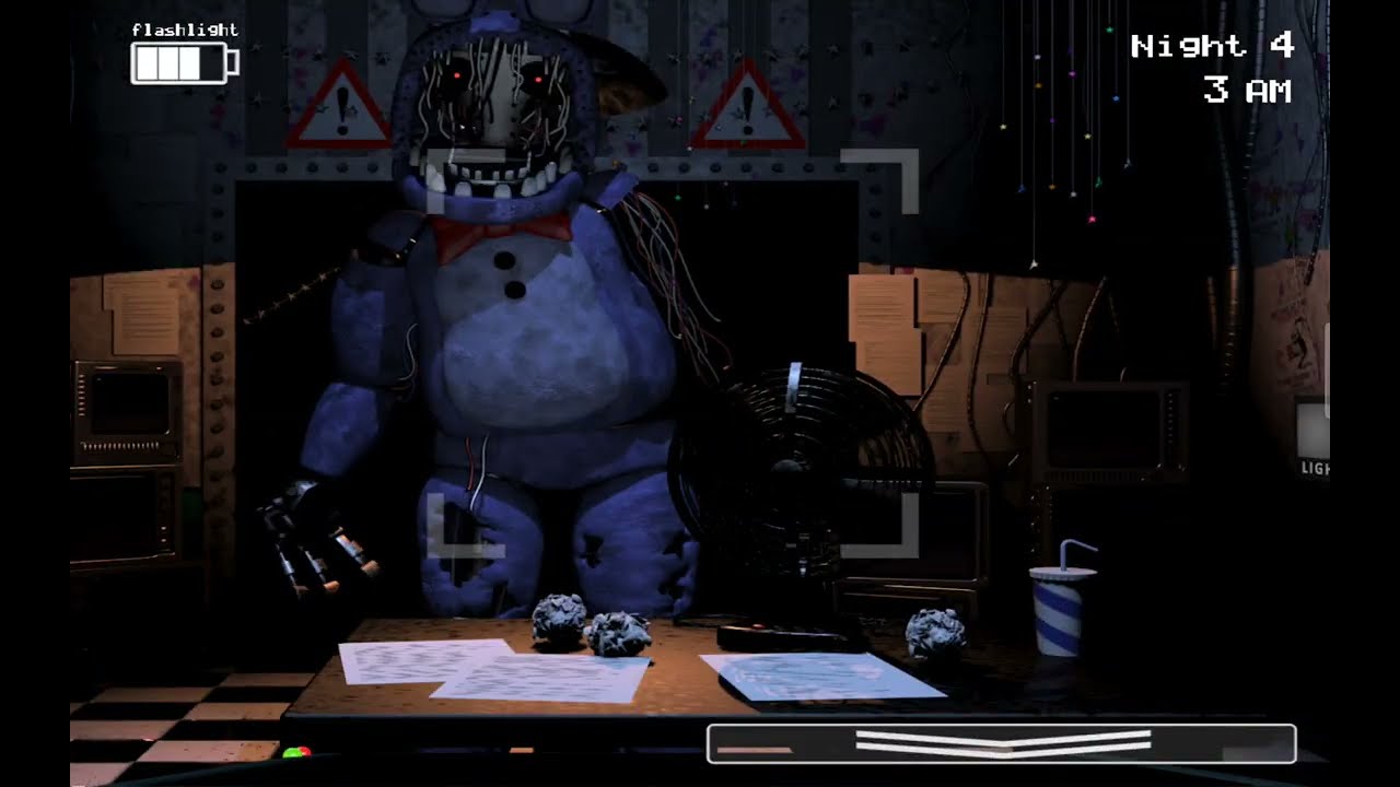 Me playing Five nights at Freddy's 2 (7)