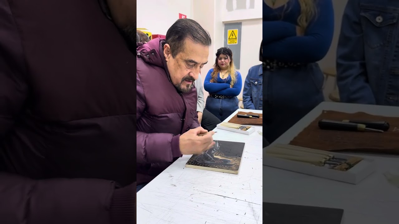 Xilografía: Grabado en Madera al Hilo