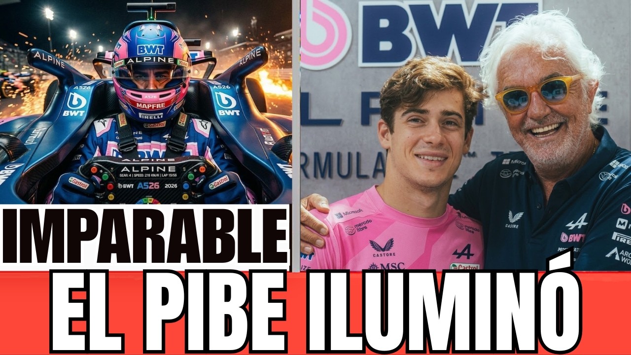 COLAPINTO IMPARABLE: se adaptó al A526 en MINUTOS Y BRIATORE no puede creerlo