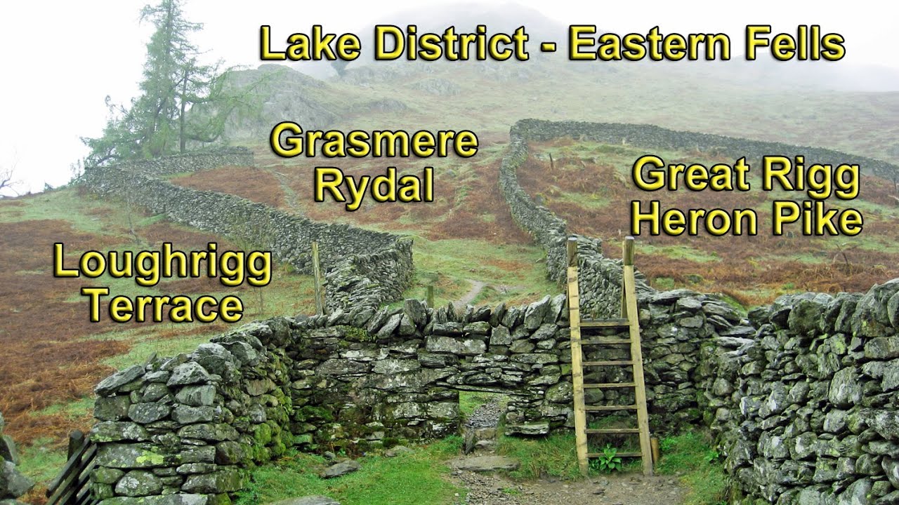 Lake District - The Eastern Fells - Great Rigg, Heron Pike from Loughrigg Terrace