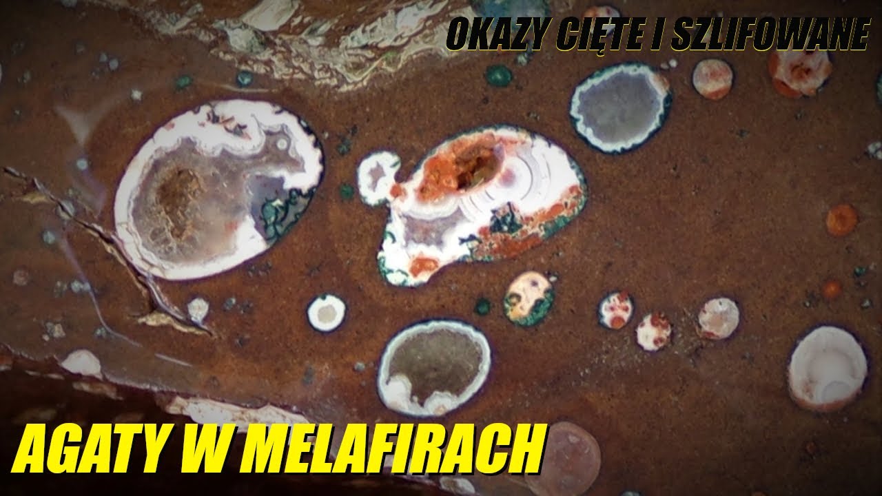 AGATY W MELAFIRACH Okazy cięte i szlifowane (Pażdziernik 2022)