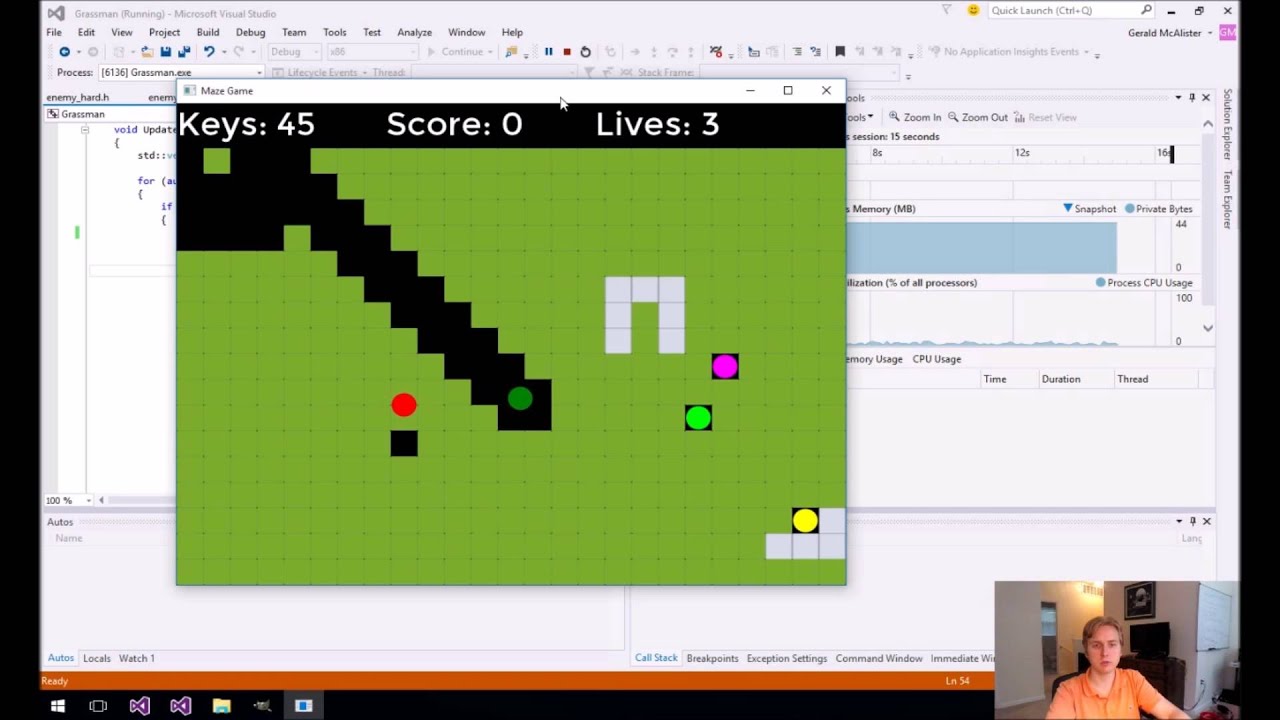 Grassman with SFML