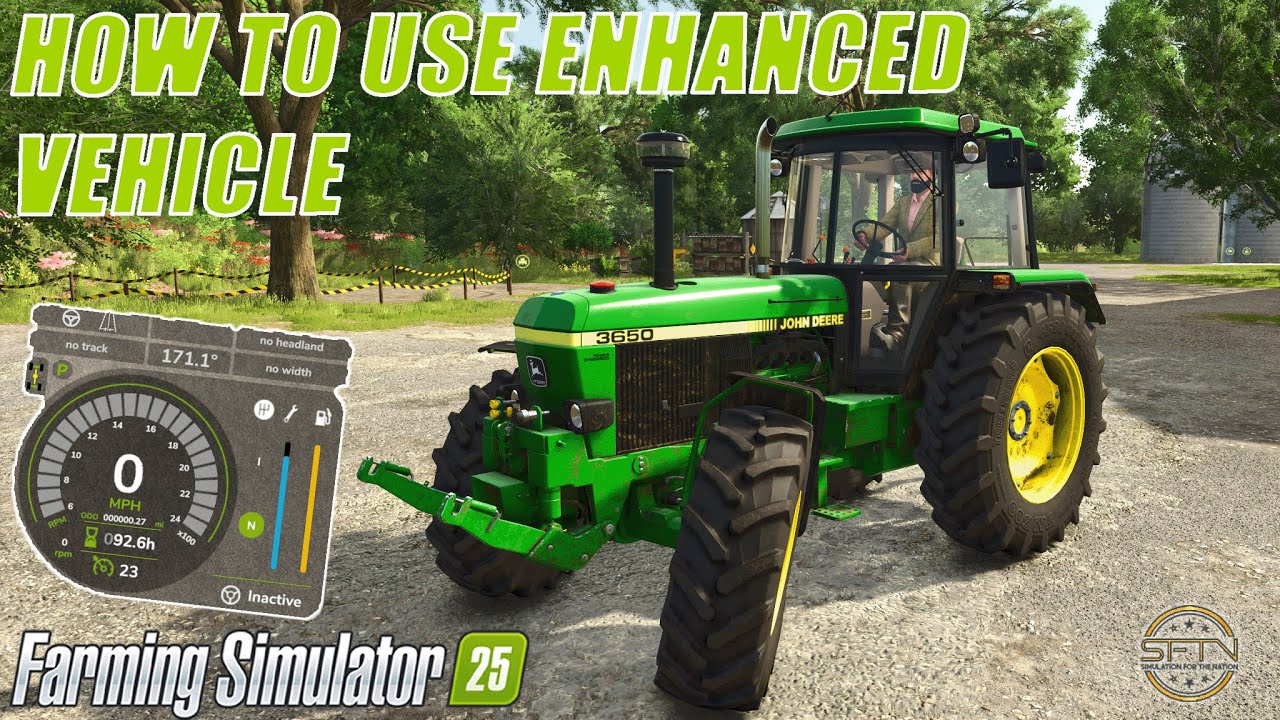 Farming Simulator 25: Your guide to the Enhanced Vehicle Mod.