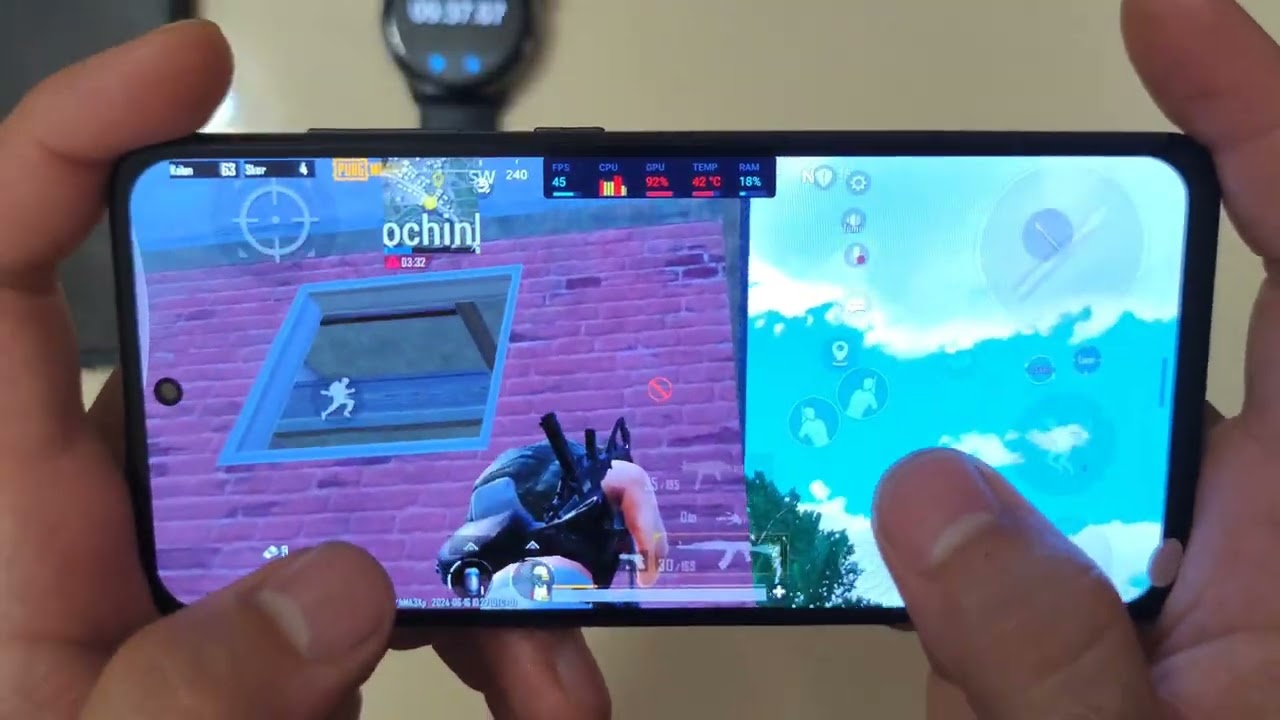 Samsung Galaxy A51 PUBG Mobile test videosu.