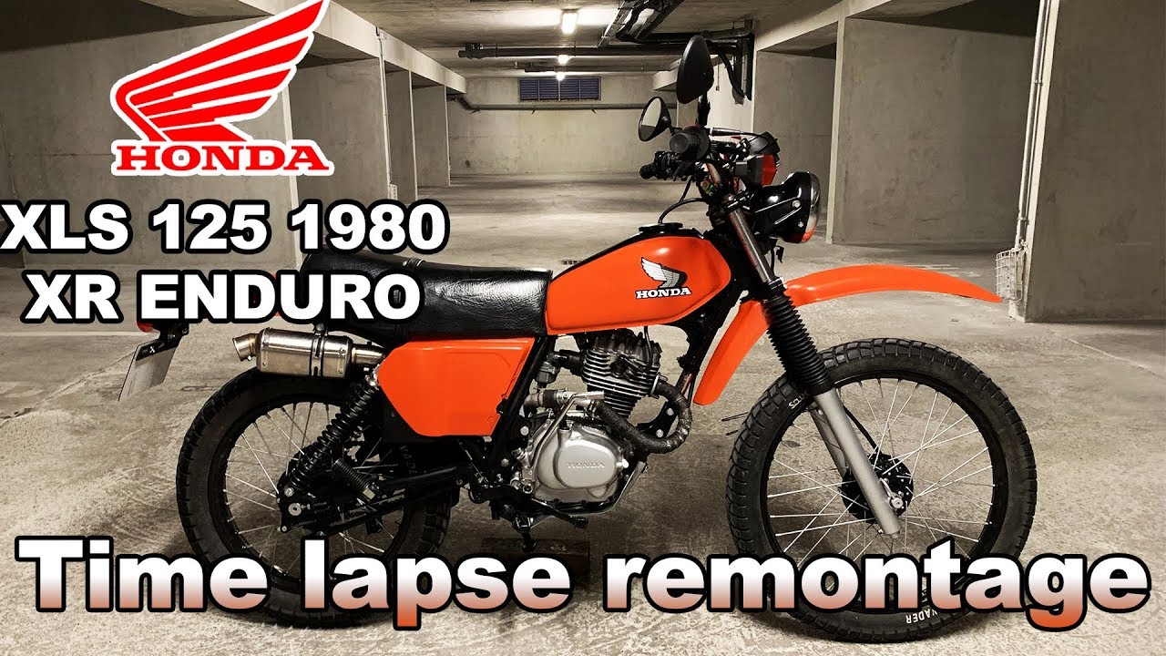 Time lapse : Remontage Honda XLS 125 1980