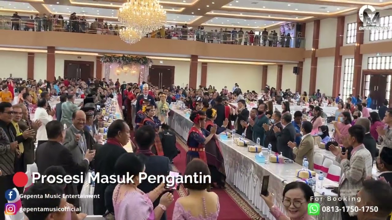 PENGANTIN BULE MANORTOR DENGAN LIHAI |Martin Simbolon&Patricia br Situmorang | Gedung Graha Ronatama