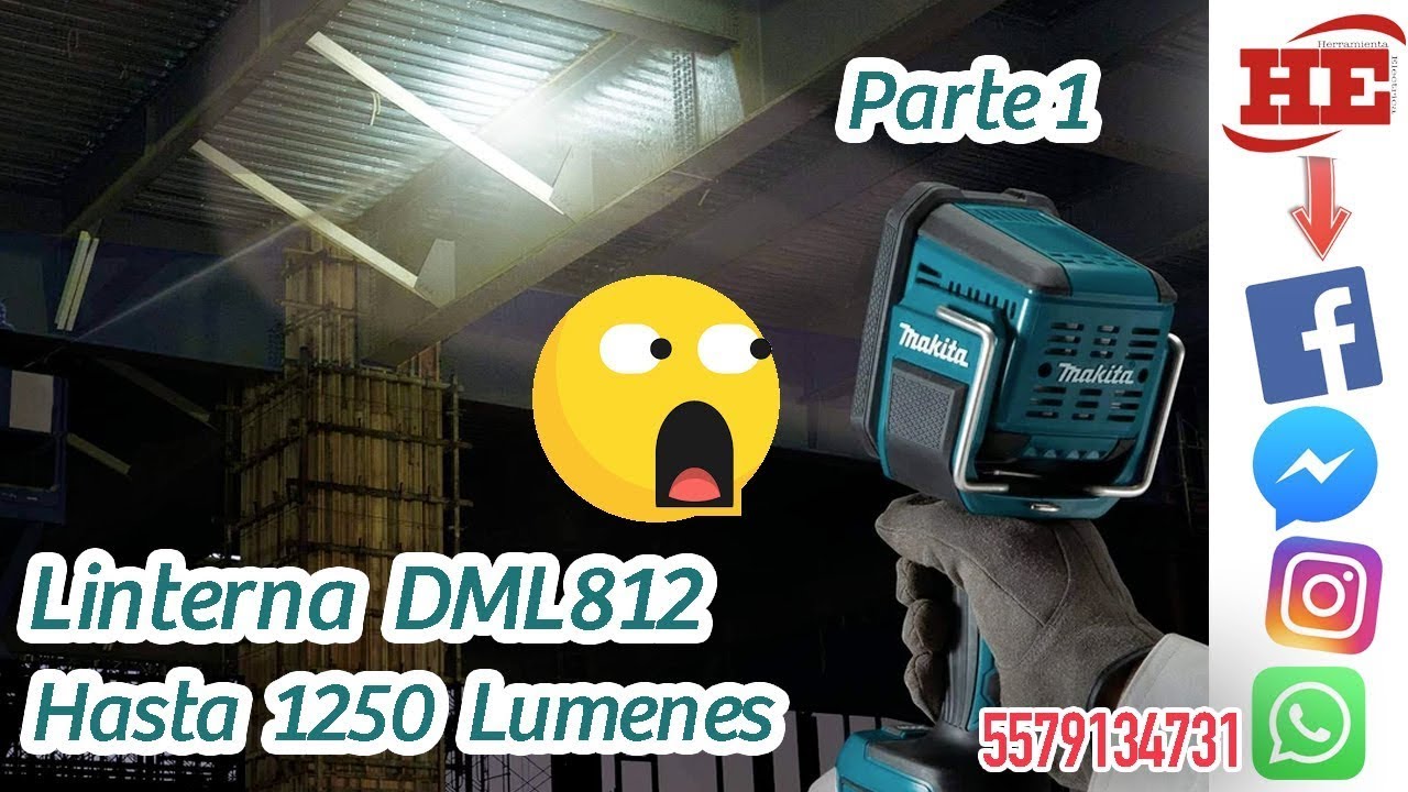 Linterna DML812 Makita 18v