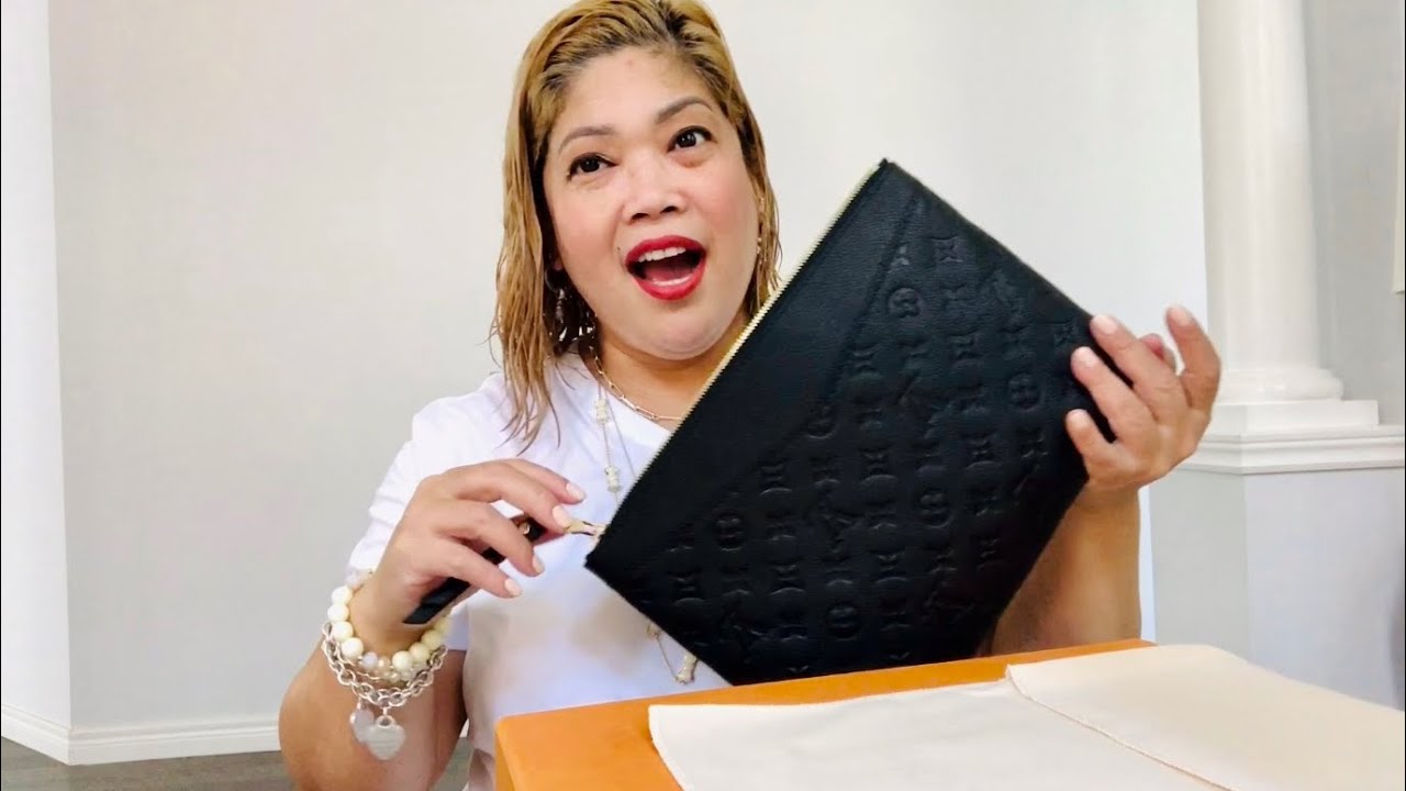 Louis Vuitton Daily Pouch| Monogram Empreinte Leather Unboxing