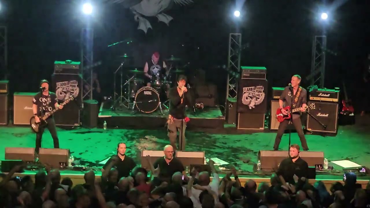 Sham 69. Hurry up Harry. Scarborough Punk Festival. 31st March 2024