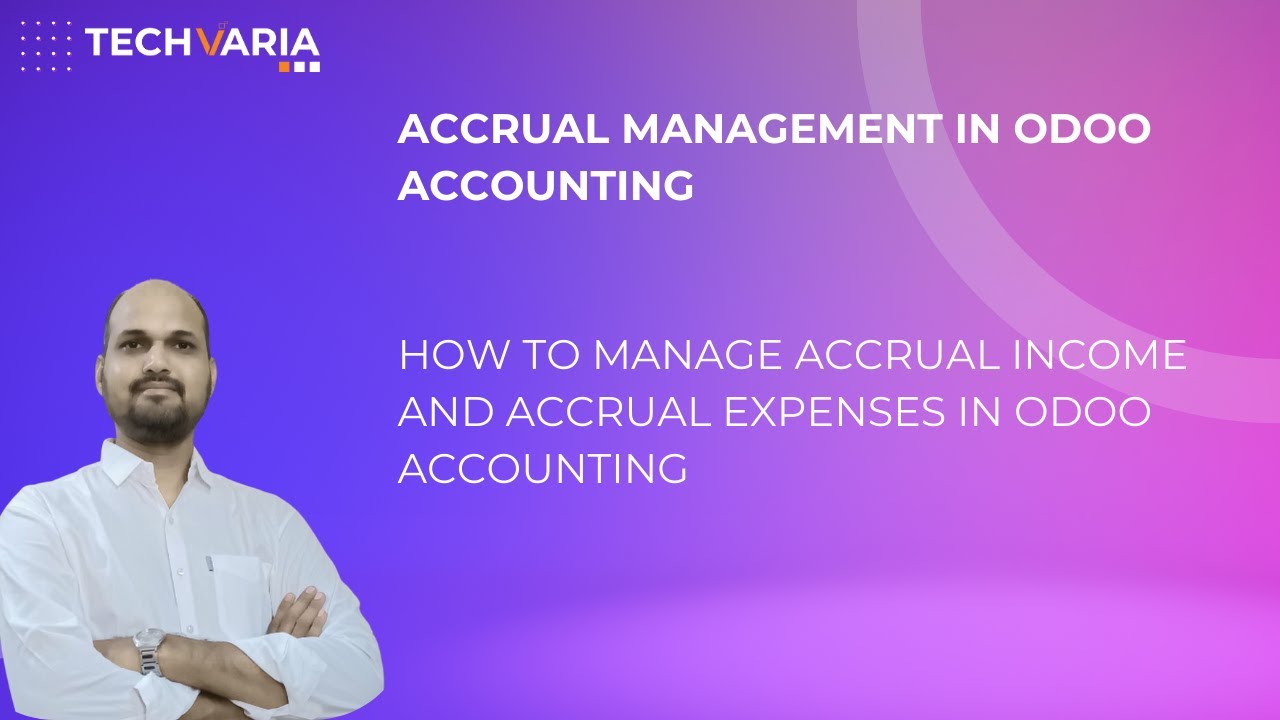 How to manage Accrual Income and Accrual Expenses in Odoo Accounting