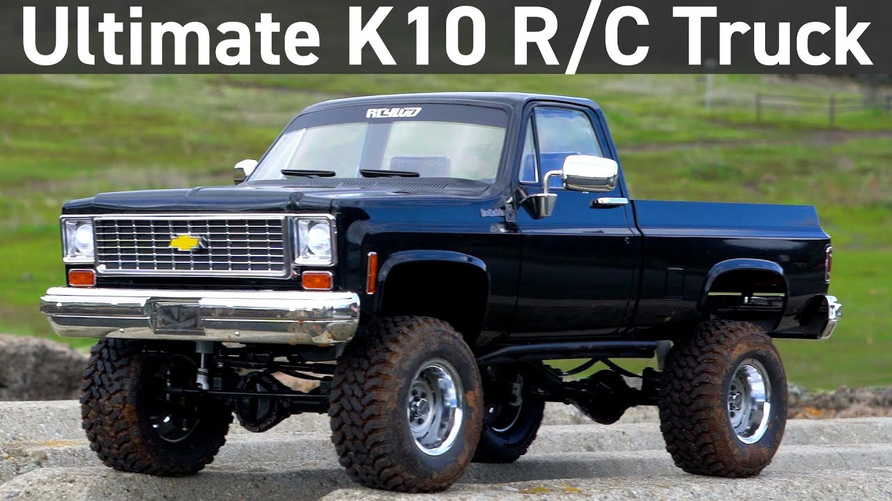 Реплика радиоуправляемого грузовика Chevy K10 Scottsdale