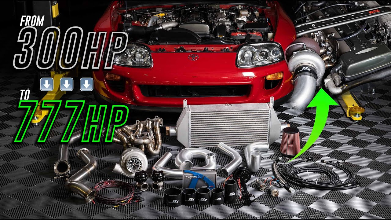 Превращаем стандартную Toyota Supra MK4 в быстрый автомобиль для повседневных поездок мощностью 7...